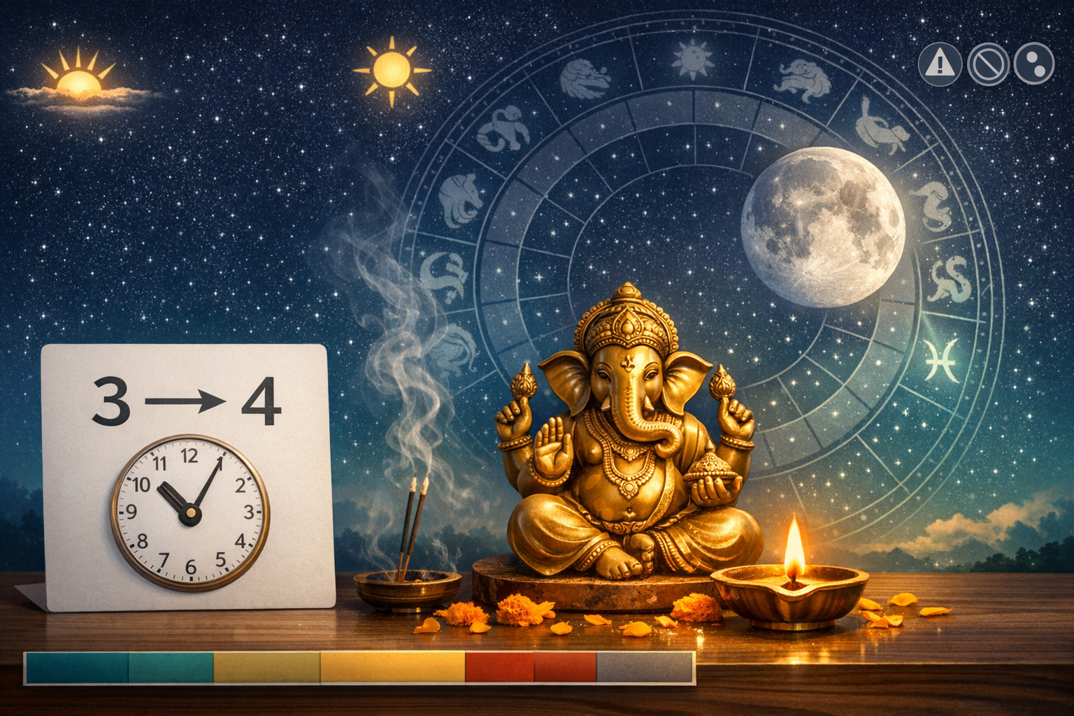 April 5, 2026 Panchang: Krishna Paksha Tritiya/Chaturthi, Auspicious Times, Nakshatra & Rashi