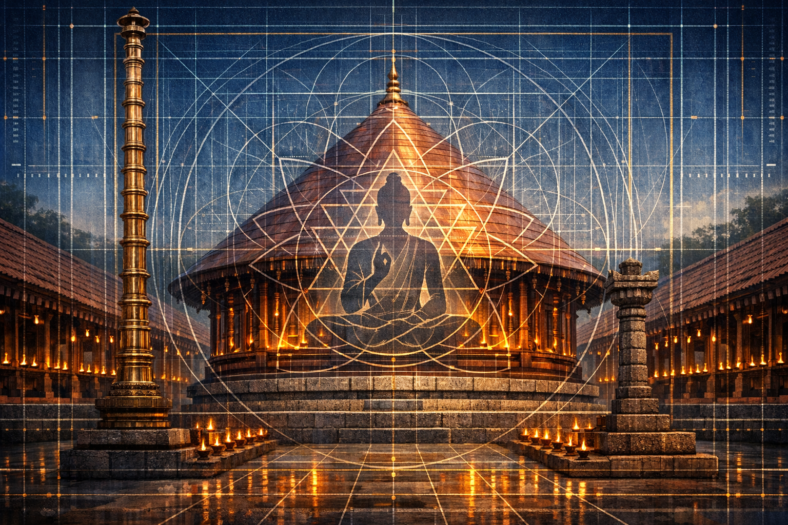 Decoding Kerala’s Sacred Geometry: Tantric Blueprints that Shape Hindu Divine Forms