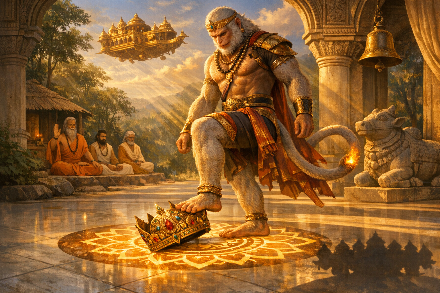 Ravana’s Doom Foretold: Dattatreya’s Disciples, a Vanara’s Kick, and Dharma’s Triumph
