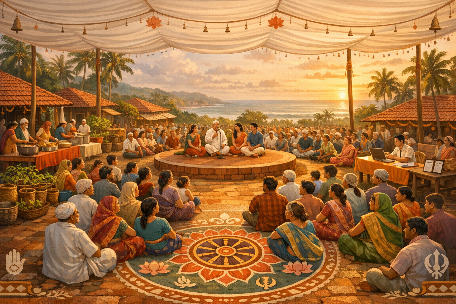 Sakal Hindu Sammelan in Padel, Devgad: 400+ Unite to Galvanize Dharma-Rakshan and Harmony