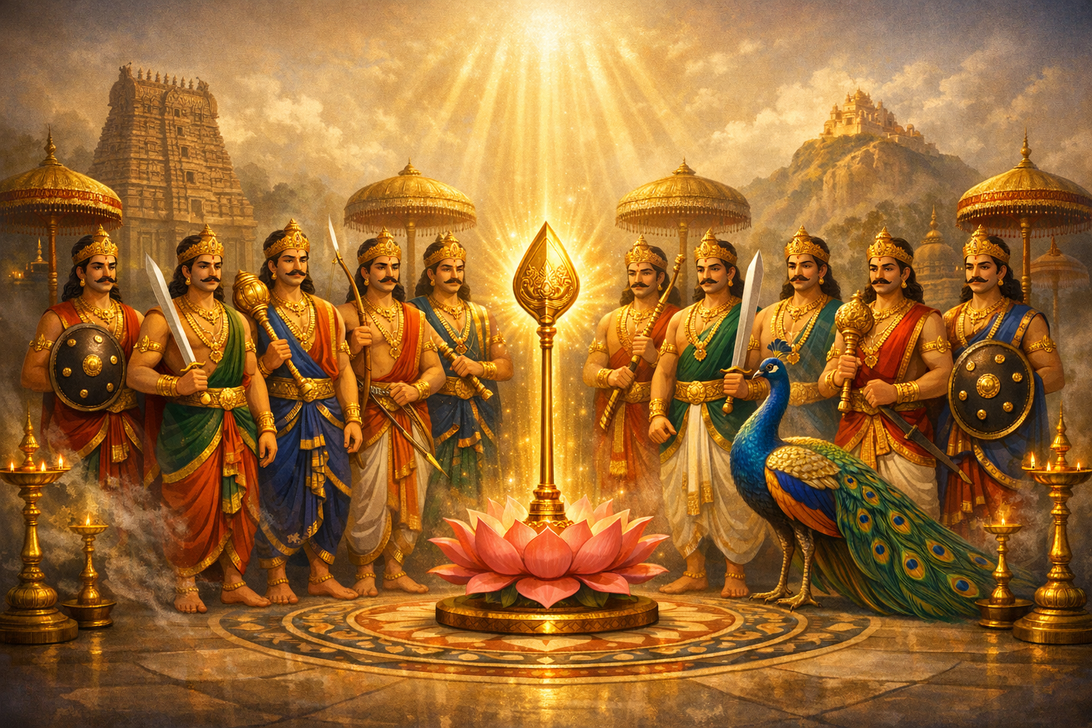 Nava Veeras of Muruga: Origins, Iconography, and Living Traditions of Nine Divine Guardians