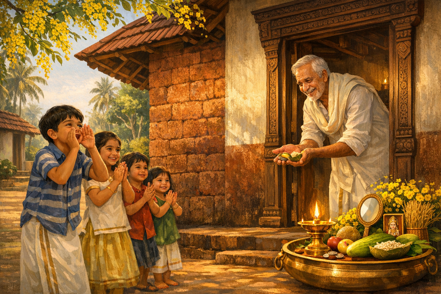 Vishukkani Vili of North Malabar: Children’s Calls, Community Joy, and Vishu’s Living Heritage