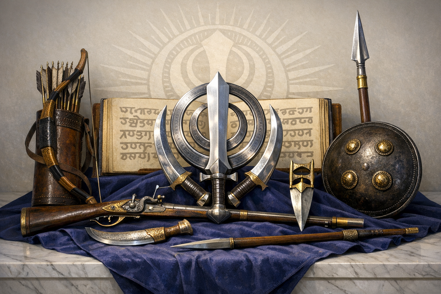Forged in Faith: Weaponry in the Dasam Granth Sahib—History, Shastra-Vidya, and Symbolic Power