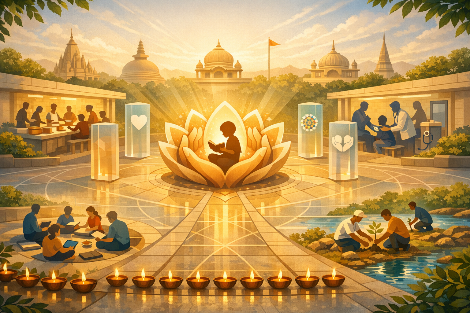 From Dogma to Dignity: A Human-Centered Blueprint for Dharmic Unity and Compassion