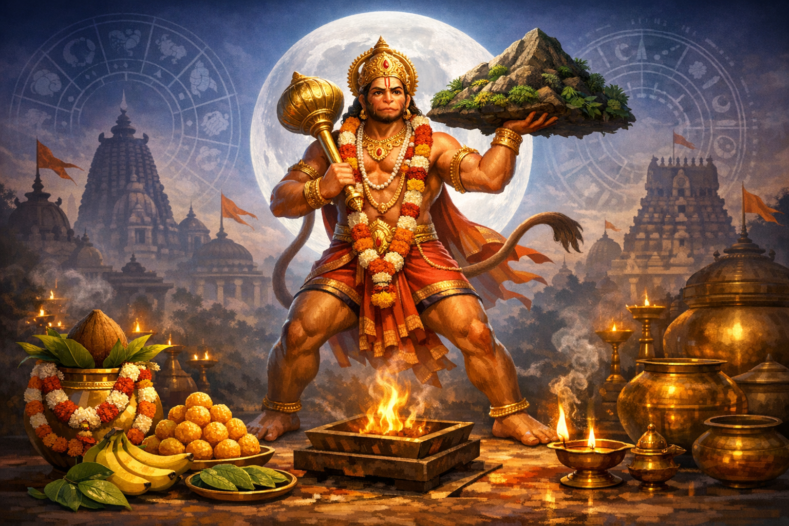 Hanuman Jayanti 2026 (Chaitra Purnima): Definitive Guide to Date, Muhurat, Puja Vidhi & Hanumath Vijayotsavam