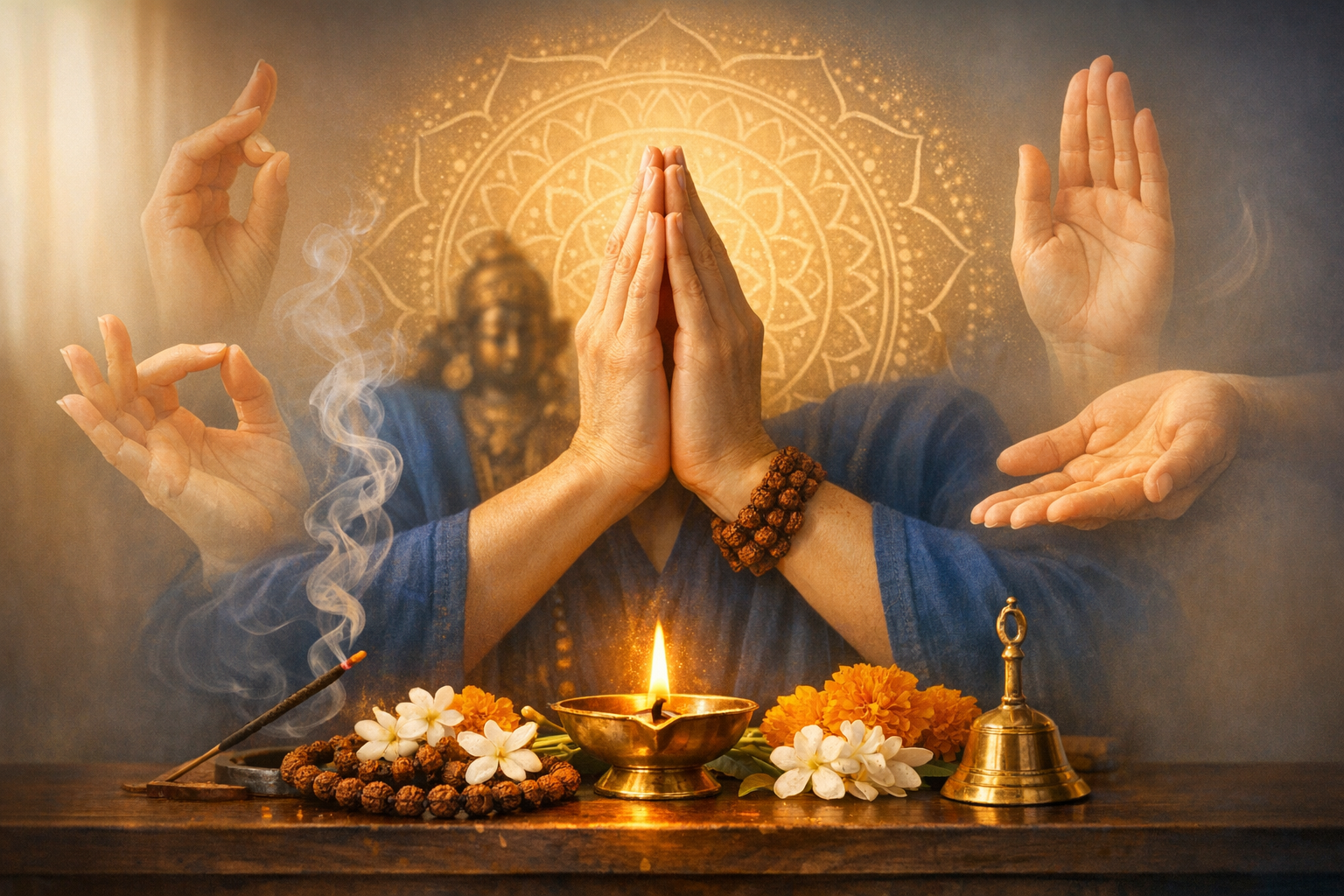 Decoding Sacred Mudras in Hindu Puja: A Deep, Practical Guide to Gesture, Mantra, and Mind