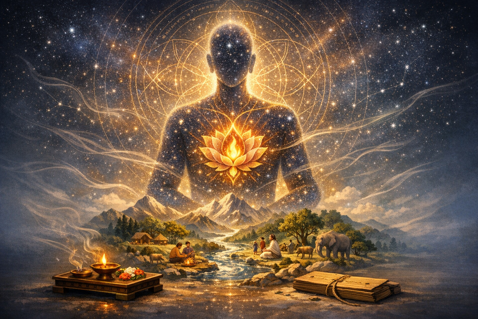 Mudgala Upanishad and the Purushasukta: Decoding Cosmic Personhood, Unity, and Dharma