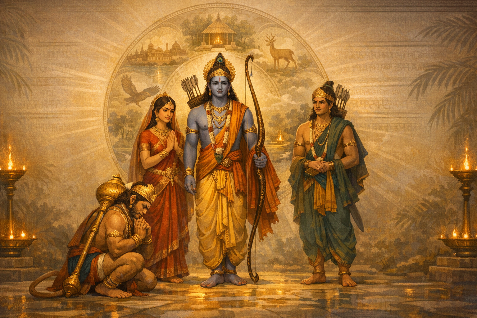 Rama Katha: Scholarly, Soul-Stirring Life History of Sri Rama, the Maryada Purushottama