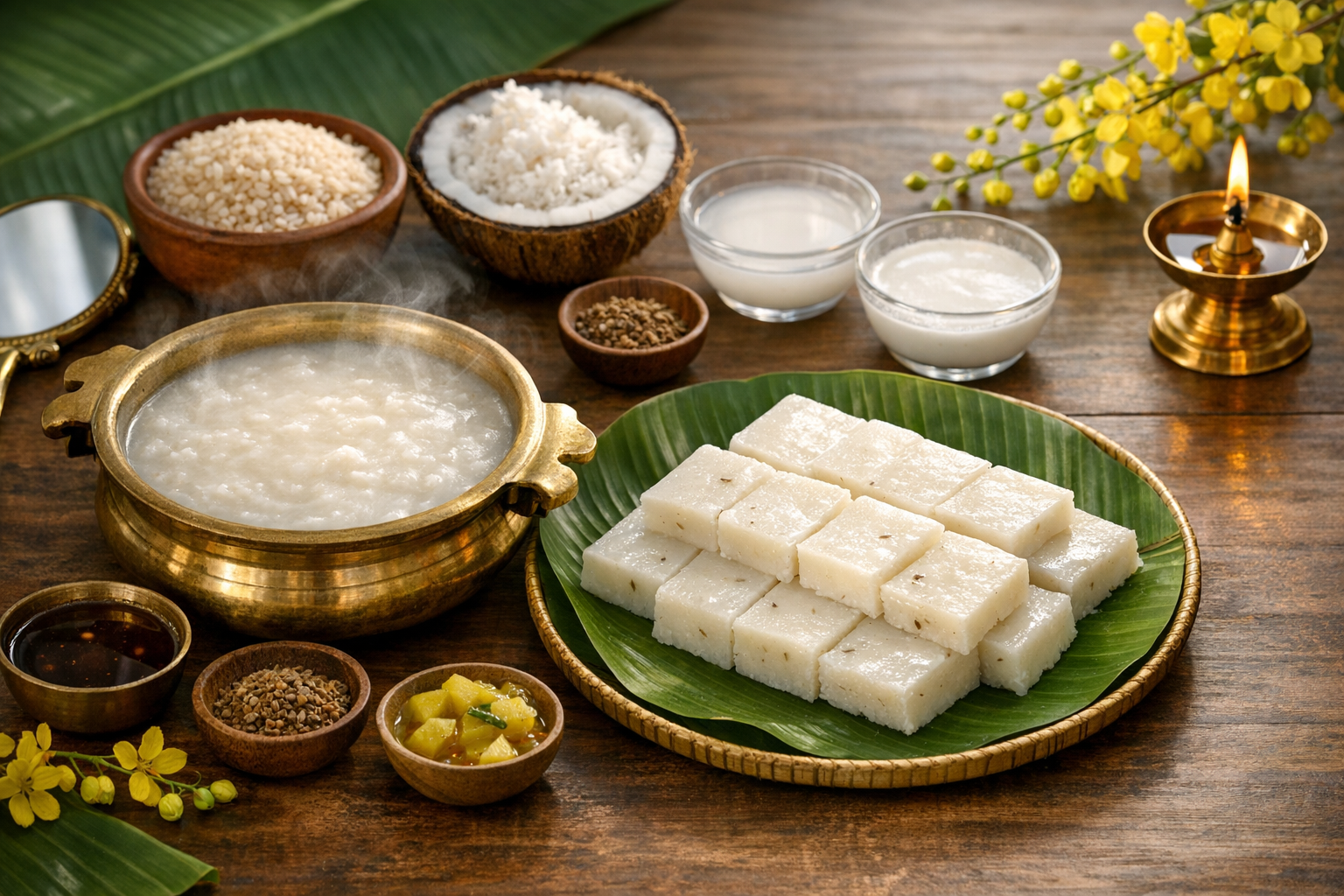 Vishu Kanji & Vishu Katta: Authentic Kerala New Year Breakfast—History, Method, and Meaning