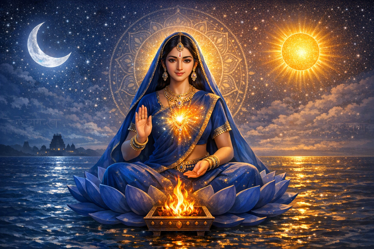 Nilasukta Unveiled: Nila Devi’s Compassionate Radiance in a Vedic Hymn of the Taittiriya Samhita