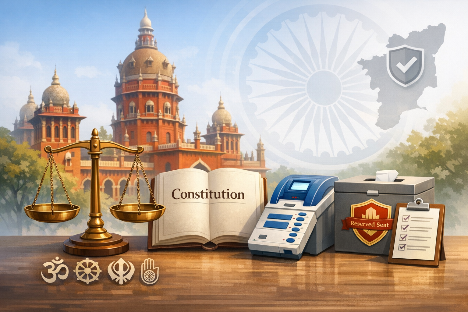 Madras HC PIL on SC-Reserved Seats: Protecting Dharmic Rights and Tamil Nadu’s Poll Integrity