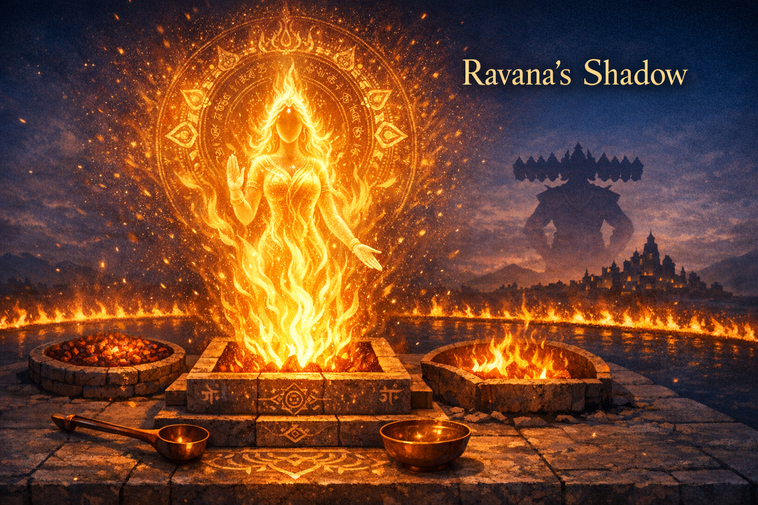 Swaha’s Fiery Warning to Ravana: A Ramayana Lesson on Dharma, Consent, and Sacred Power