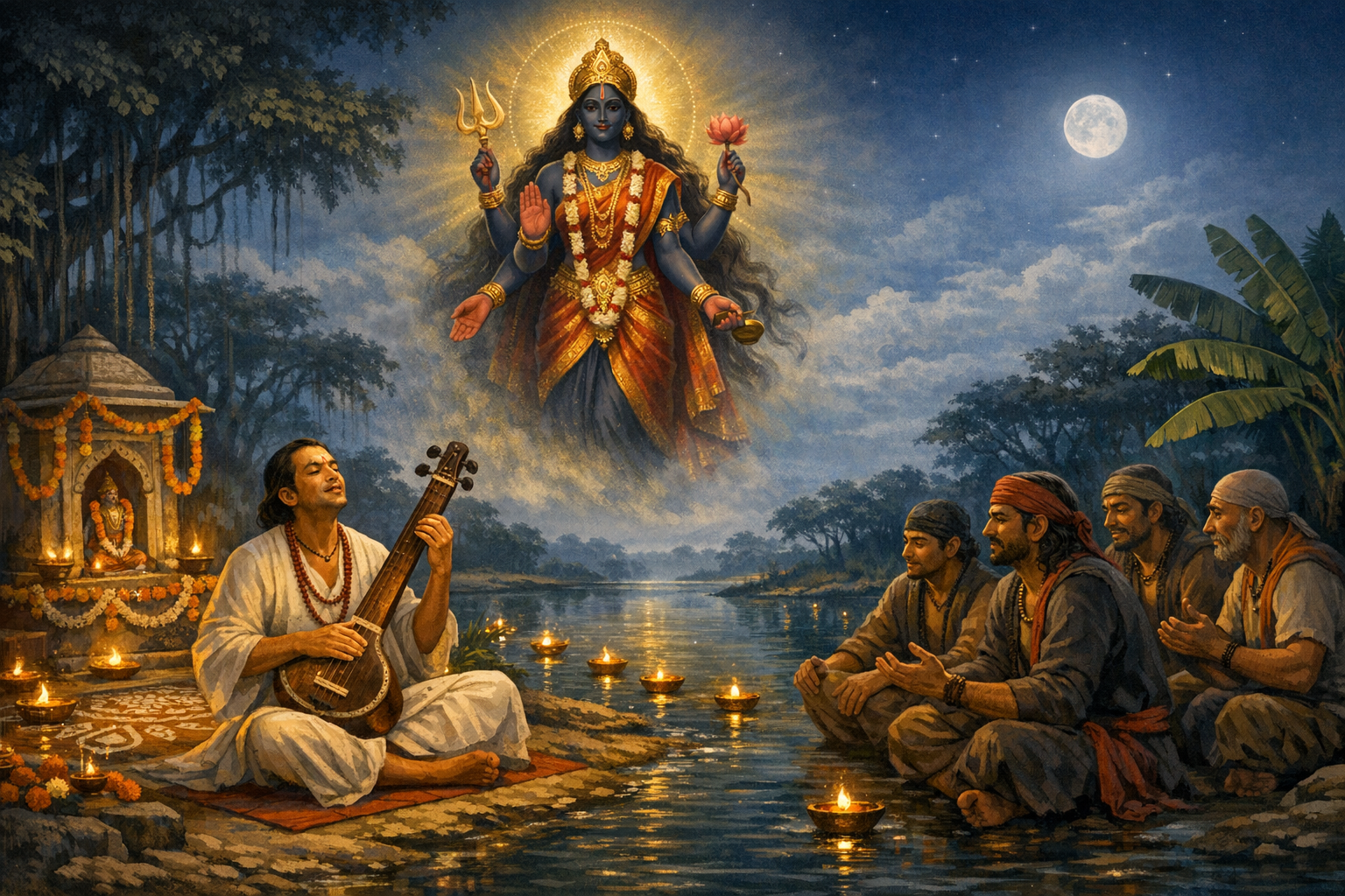 Devotion That Disarmed a Dacoit: Ramprasad Sen, Kali, and the Transformative Power of Grace