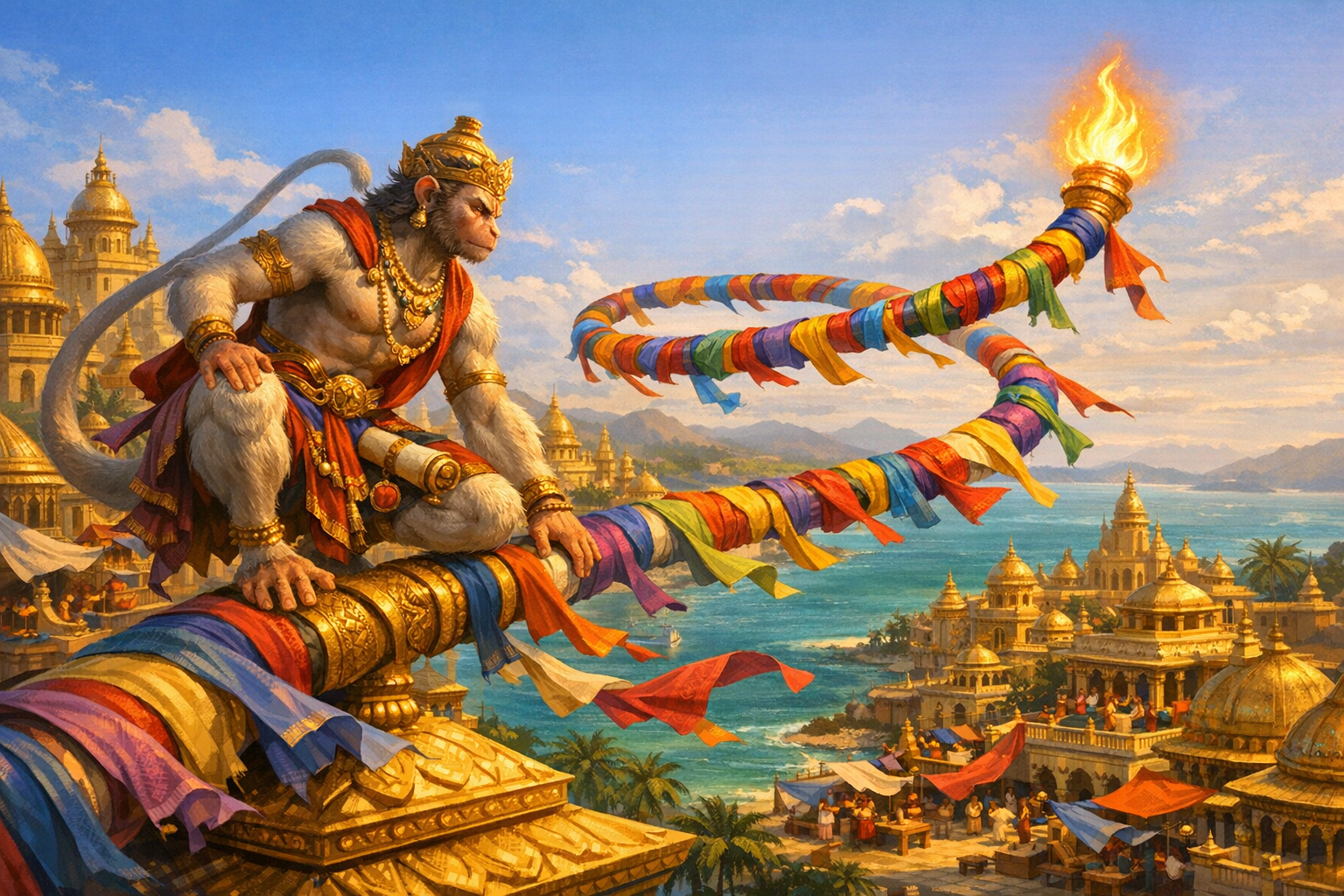 The Day Lanka Lost Its Clothes: Folk Humor, Hasya Rasa, and Hanuman’s Burning Tail