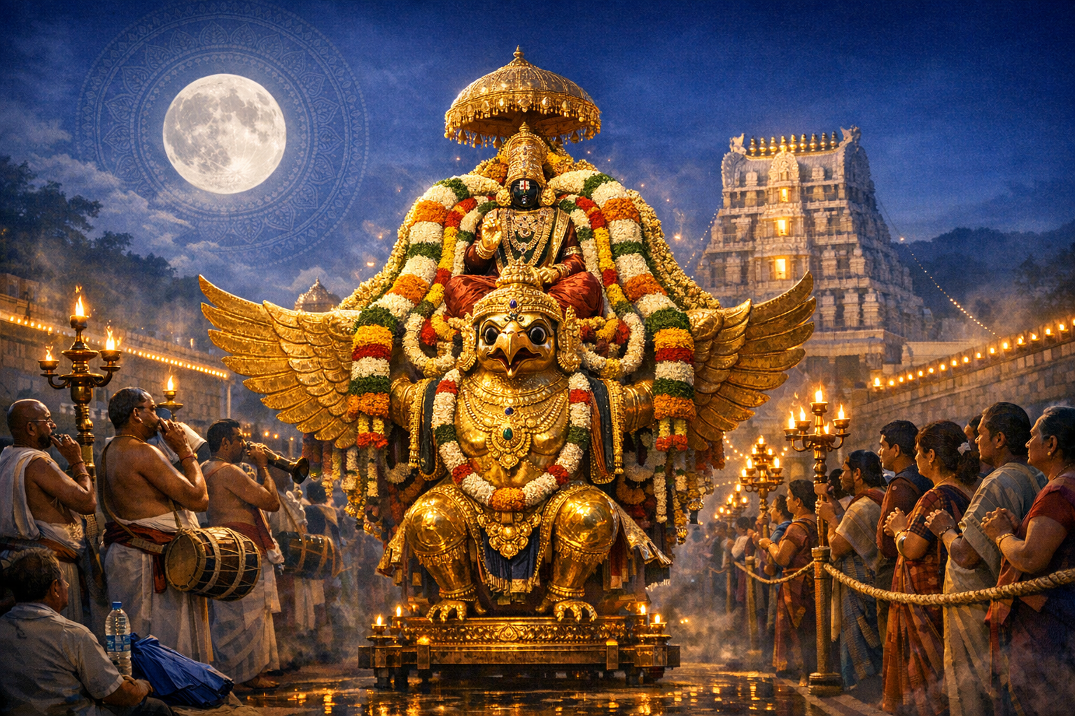 Srivari Pournami Garuda Seva 2026: Full-Moon Dates, Ritual Significance & Planning Tips