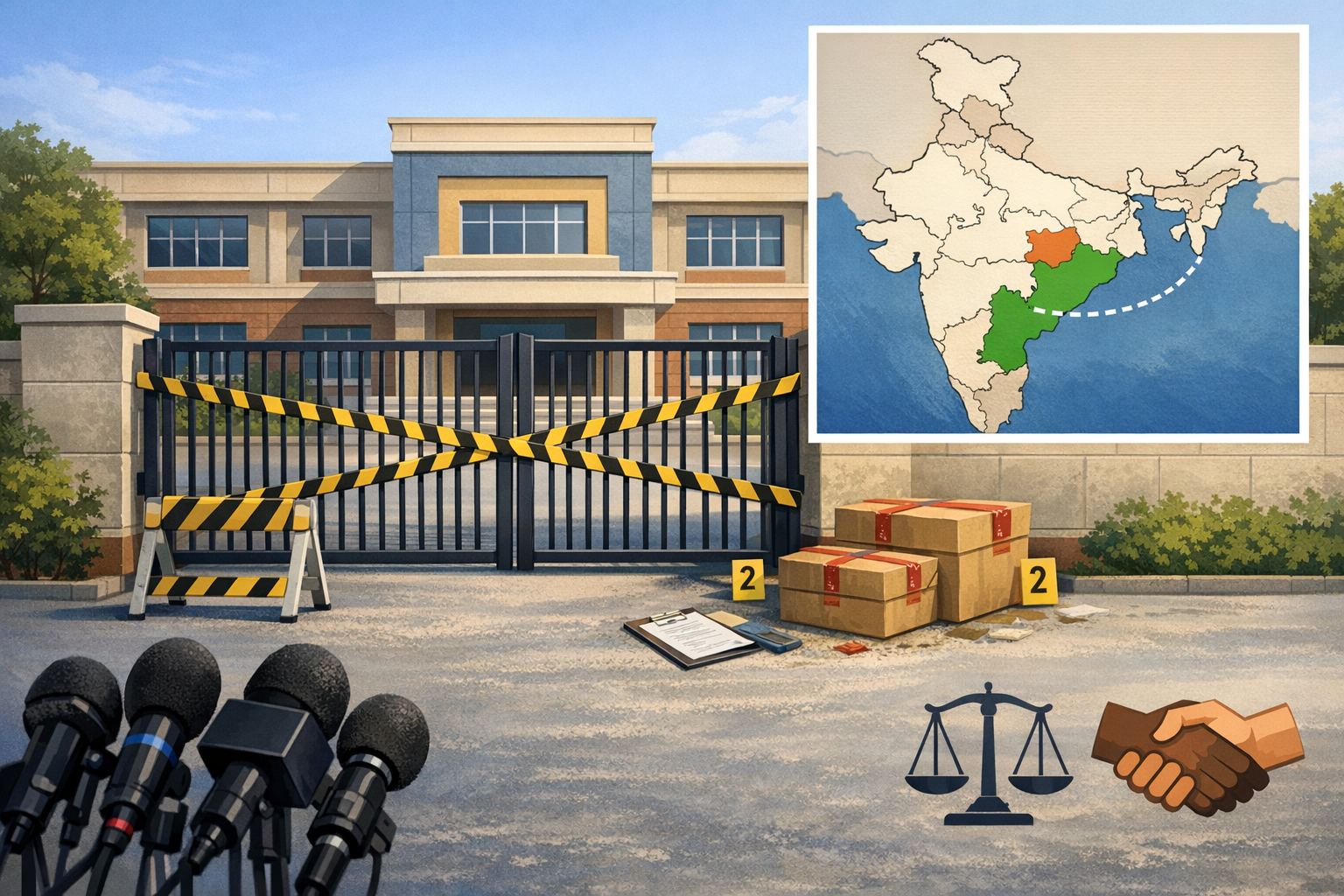 Bihar Madrassa Sealed After Arms Haul; Andhra Links Probed as Authorities Urge Calm and Unity
