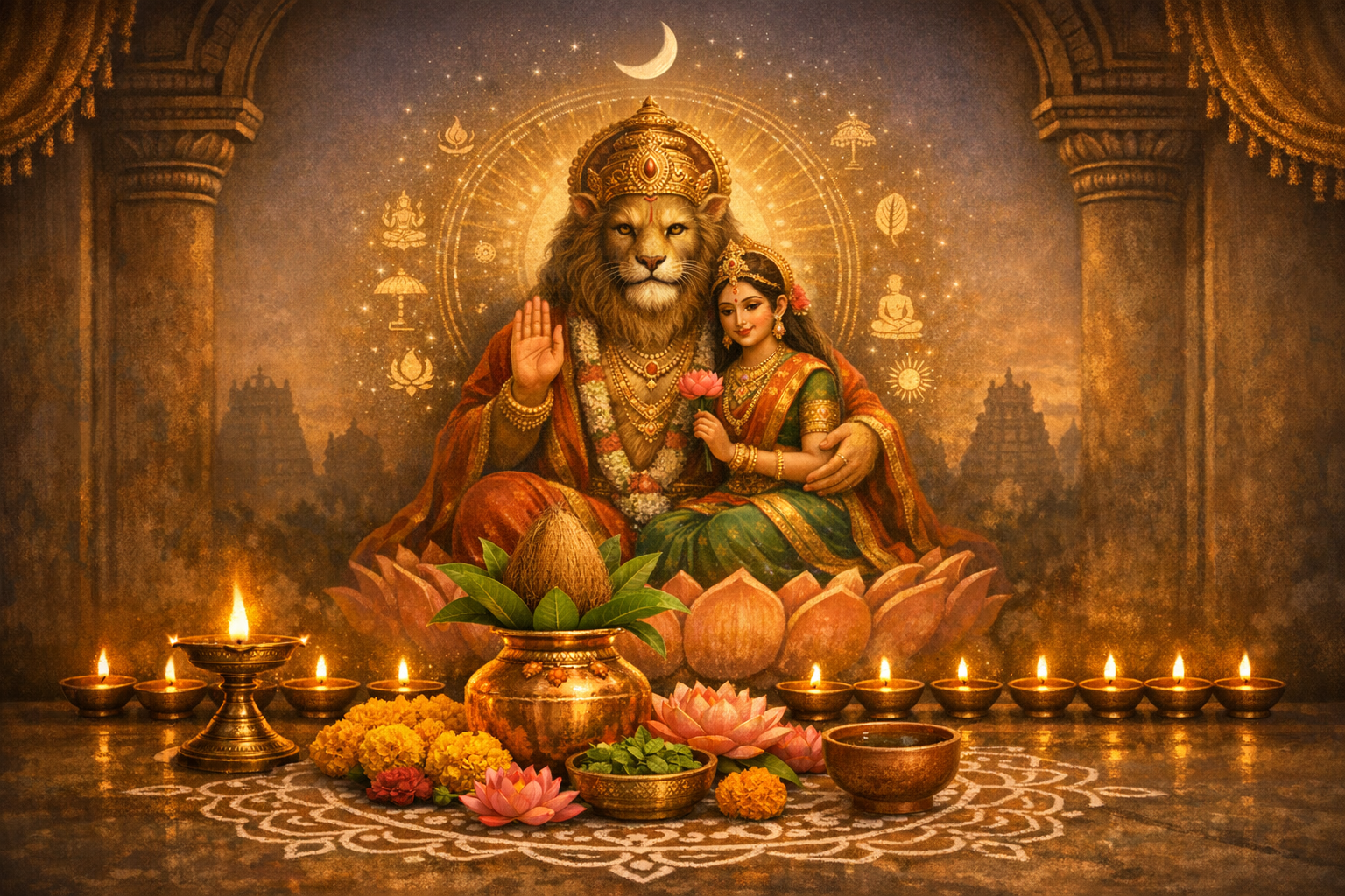 Nrusimha Navaratri 2026: Auspicious Dates, Puja Vidhi, Vrat Rules, and Protective Grace