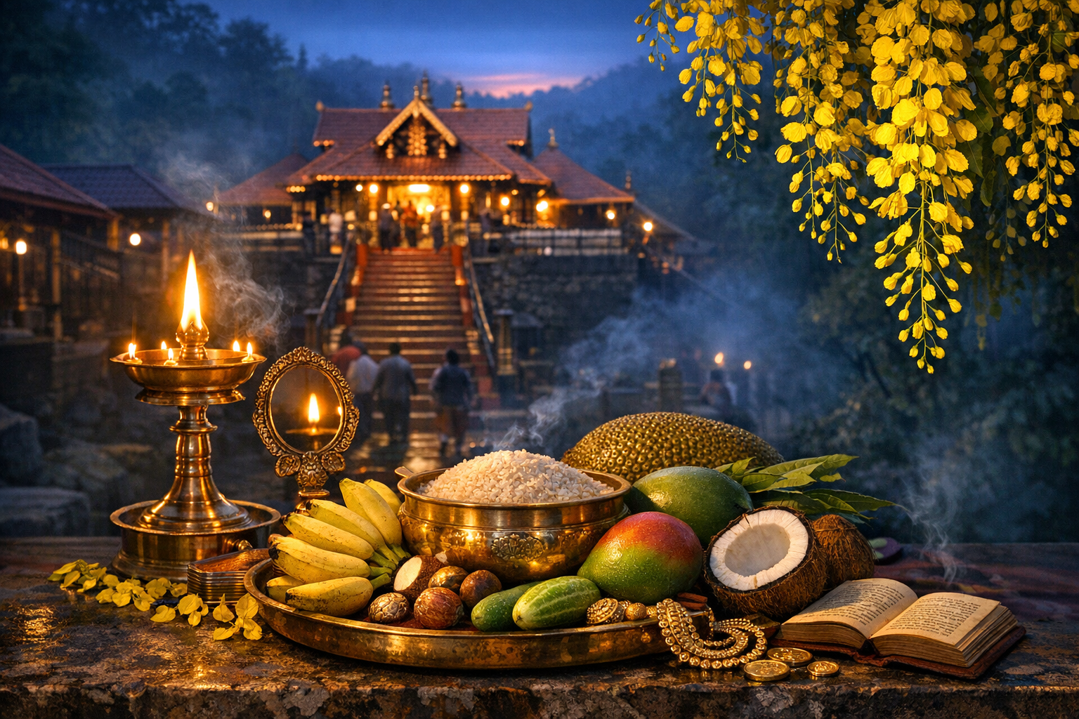 Vishu Kani Darshanam 2026 at Sabarimala: Auspicious Timings, Rituals, and Travel Insights
