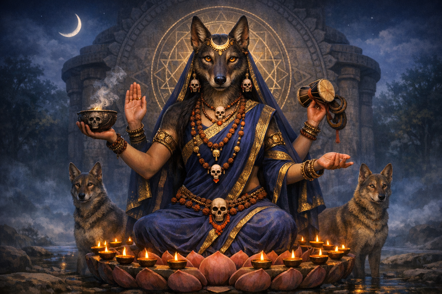 Shiyali Kali (Kokmukha Devi): Unveiling the Enigmatic Jackal-Faced Shakti of India