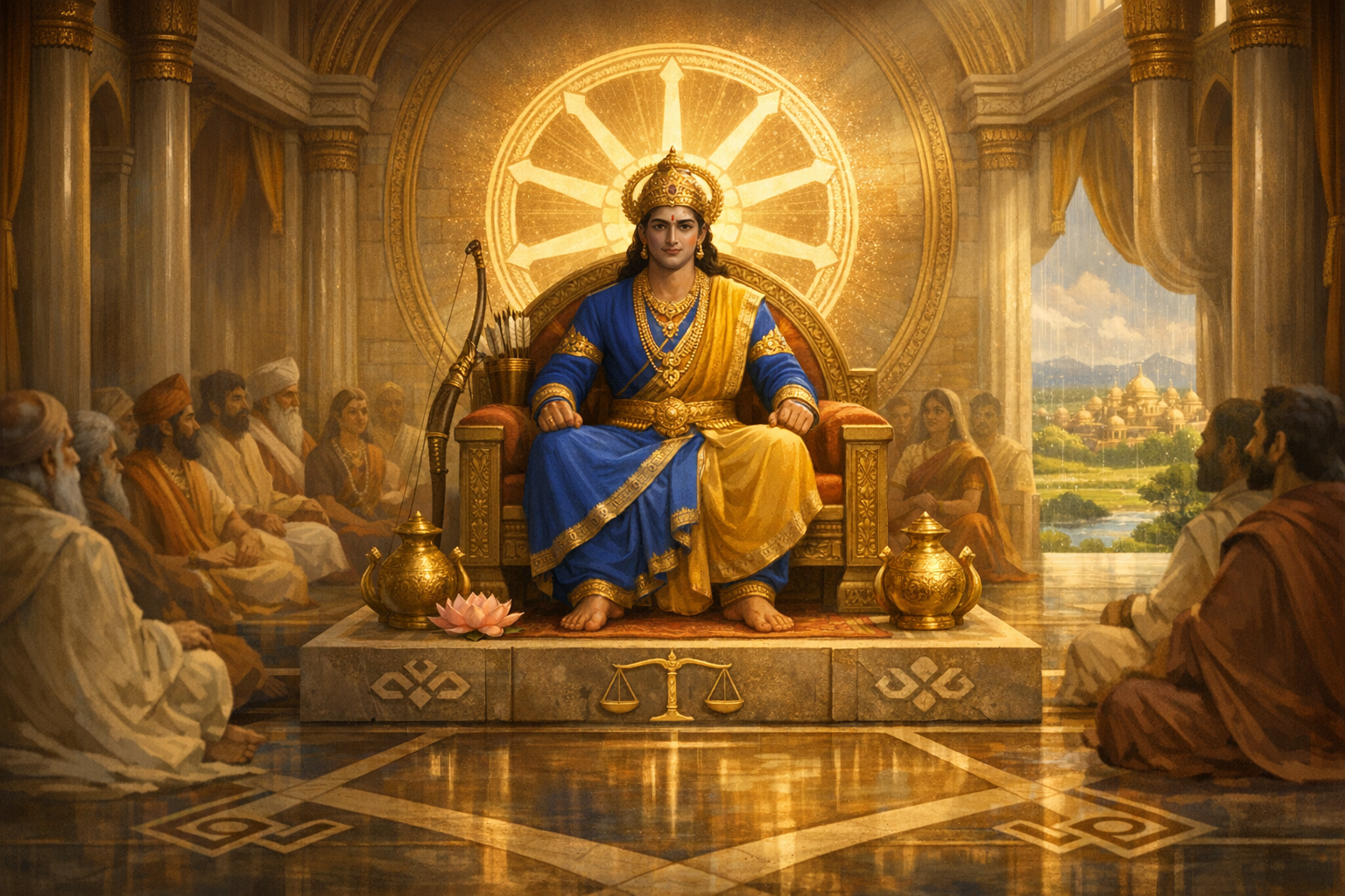 Dharma Paripalana Moorthy: Sri Rama’s Timeless Blueprint of Rajadharma in Rama Rajya