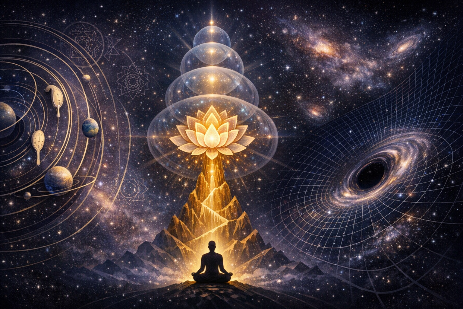 Is Space Also Relative? Dharmic Cosmology and Modern Physics on Time, Place, and Perception