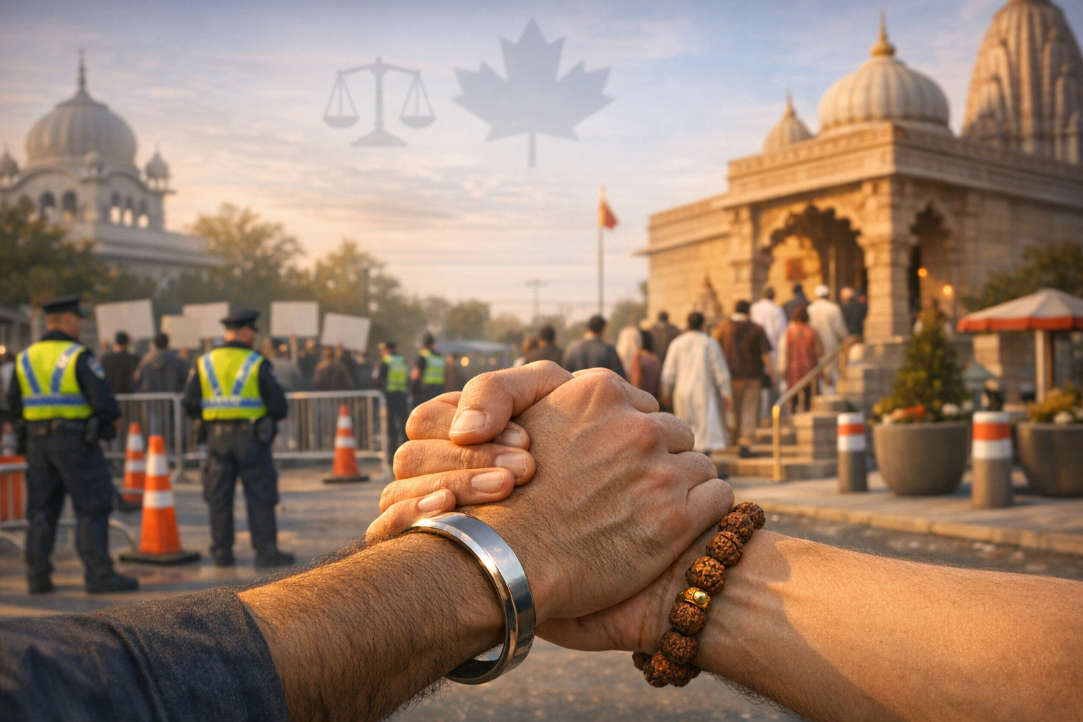Post–Bill C-9 in Canada: Temple Protests, Hinduphobia Fears, and a Roadmap to Hindu–Sikh Unity