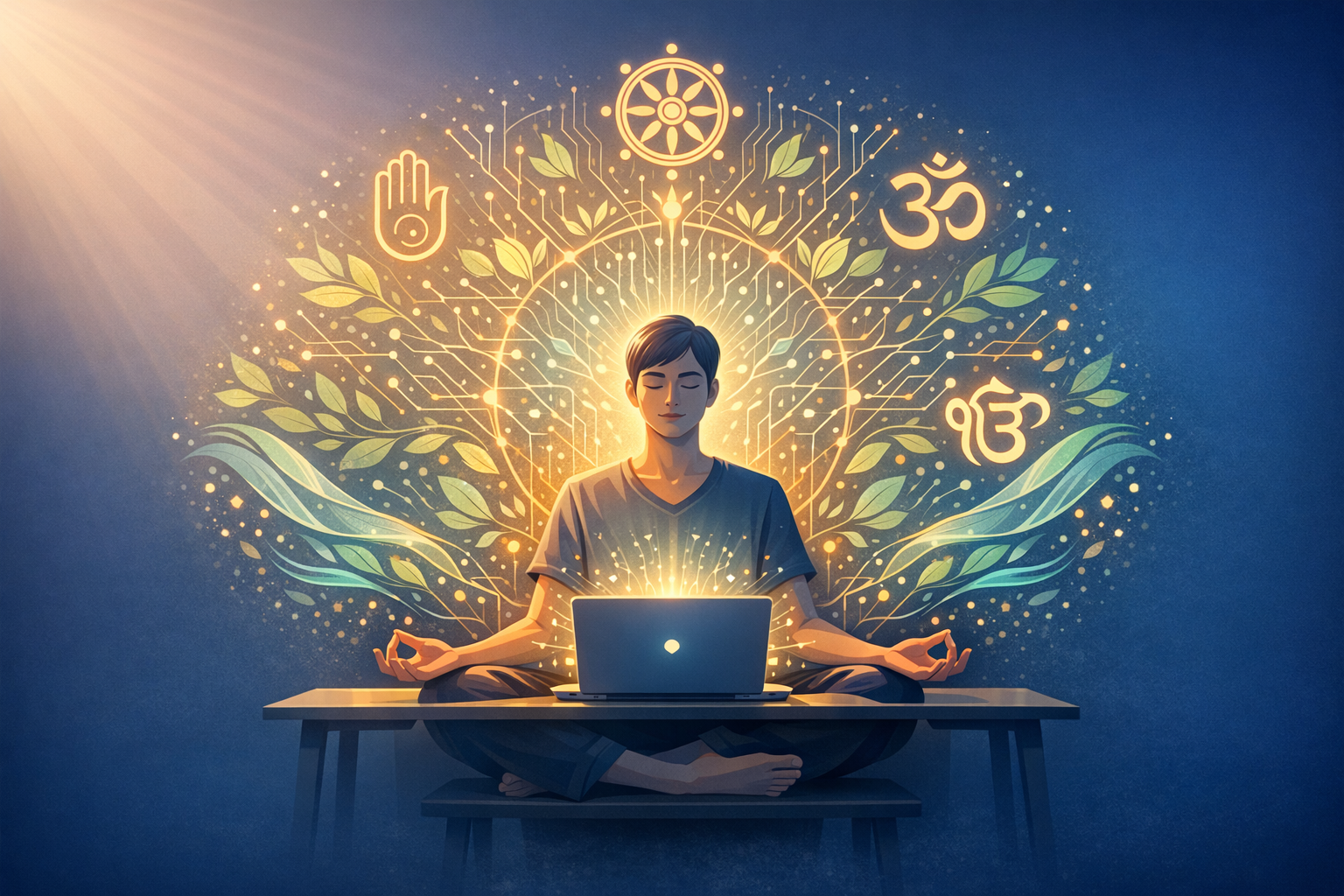 The Conscious User: Mastering AI with Jain, Buddhist, Hindu, and Sikh Wisdom