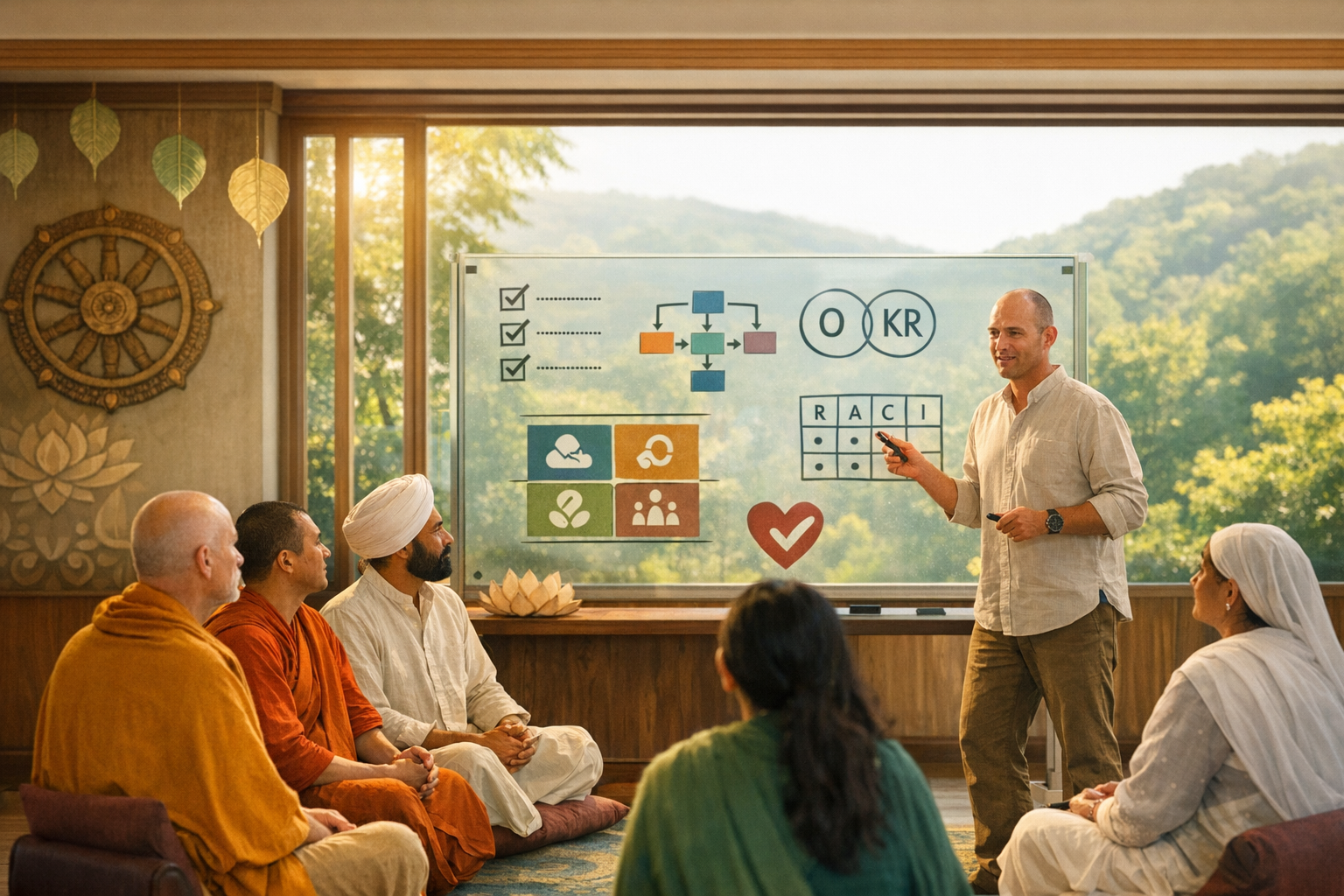 New Vrindaban Leadership Intensive: Practical, Compassionate Management for Dharmic Service