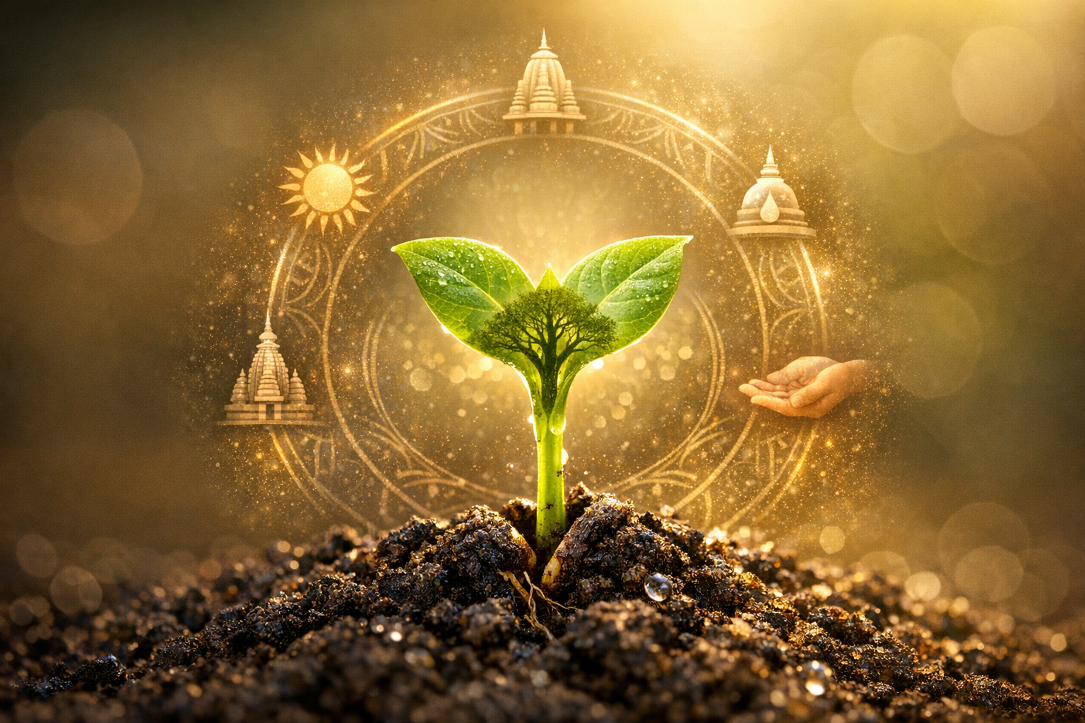 Bijankura Nyaya: How the Seed–Sprout Maxim Illuminates Causality, Karma, and Dharmic Unity