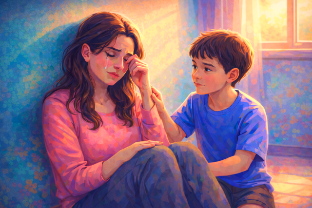 Evidence-Based Parenting: Letting Kids See Sadness to Build Resilience and Trust