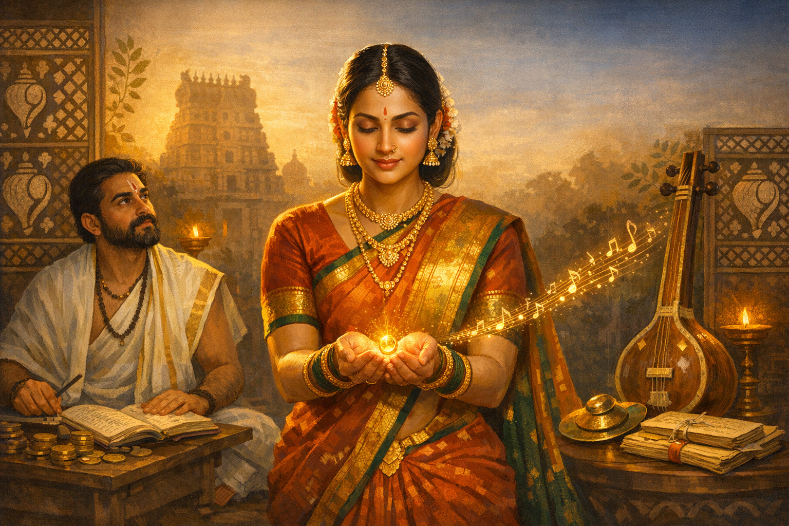 Nose Ring Miracle and Awakening: How Saraswati Bai Transformed Purandara Dasa and Carnatic Music