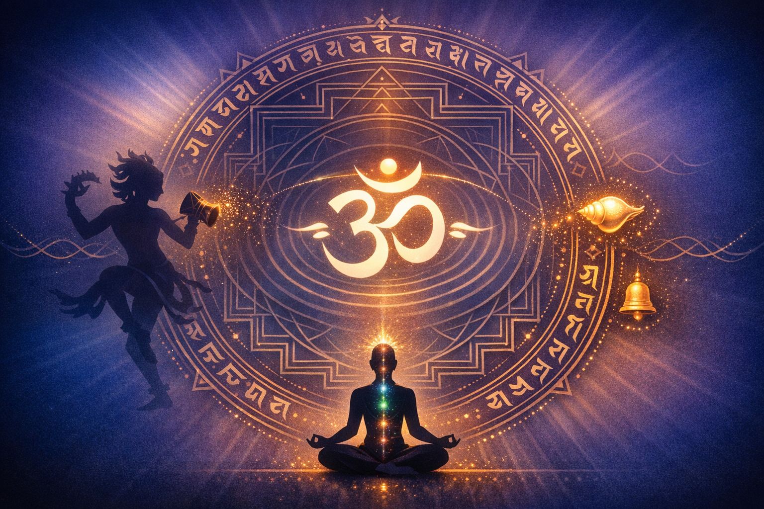 Nāda in Shaivism and Tantra: Unstruck Sound, Creation’s Pulse, and the Path of Awakening