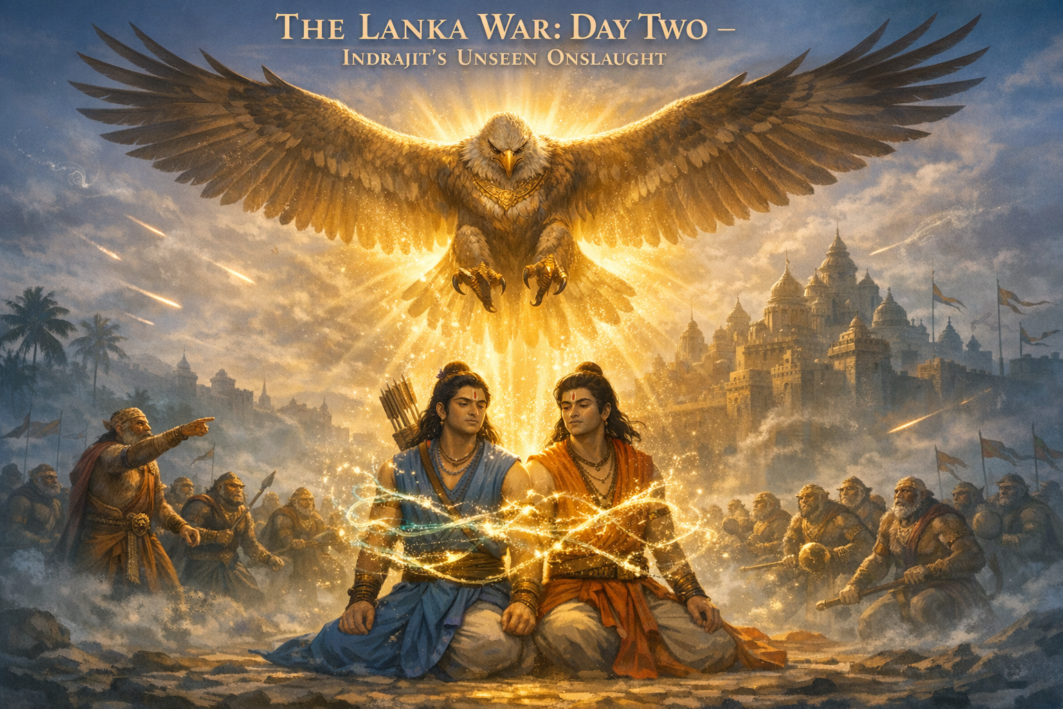 Indrajit’s Invisible Fury: Astras, Ethics, and Strategy on Day Two of the Lanka War