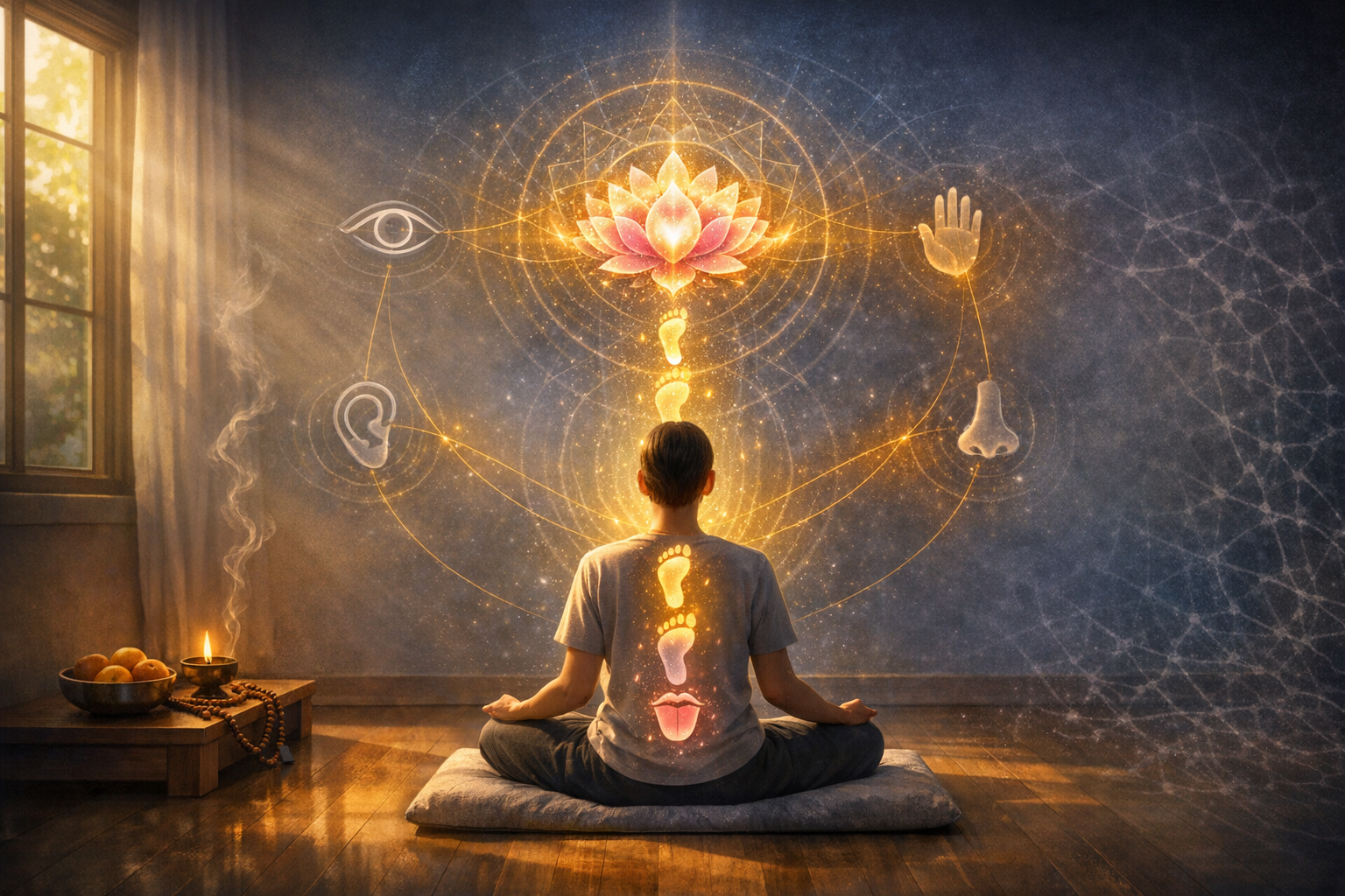 Paramātmā’s Soul-Satisfying Beauty: Bhakti Dhyāna and the Science of Sense Purification