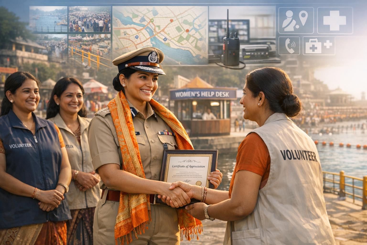 DCP Monika Raut Honoured: Courageous Nashik Probe Unites Police and Community for Kumbh Safety