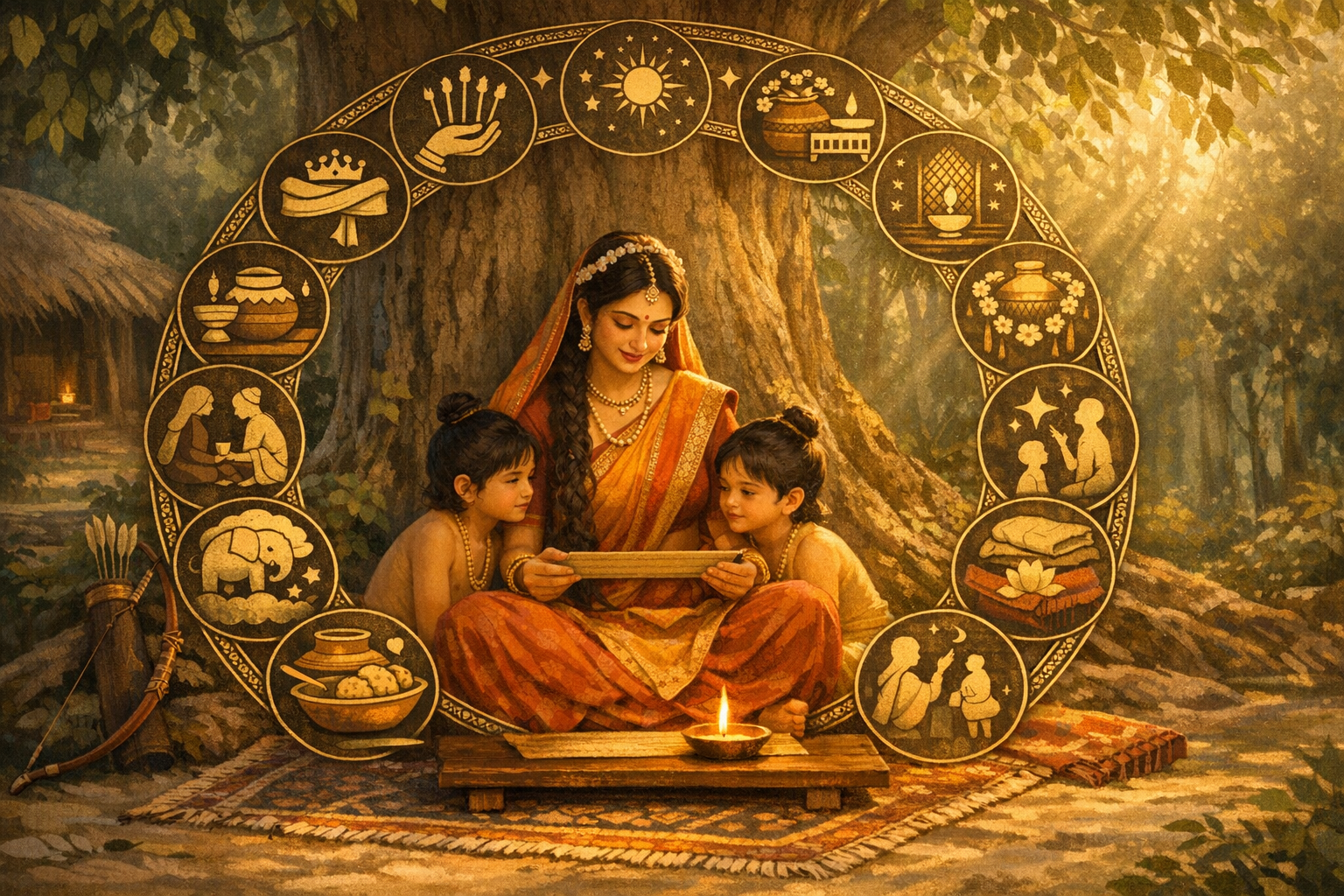 Sita Devi and Vedic Mothers: Powerful Lessons in Dharma, Resilience, and Nurturing Leadership