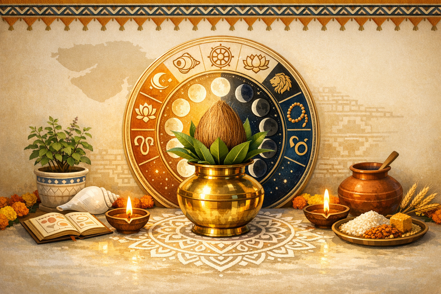 Vaishakh Maas 2026 in the Gujarati Panchang: Sacred Timelines, Festivals, and Ritual Guide