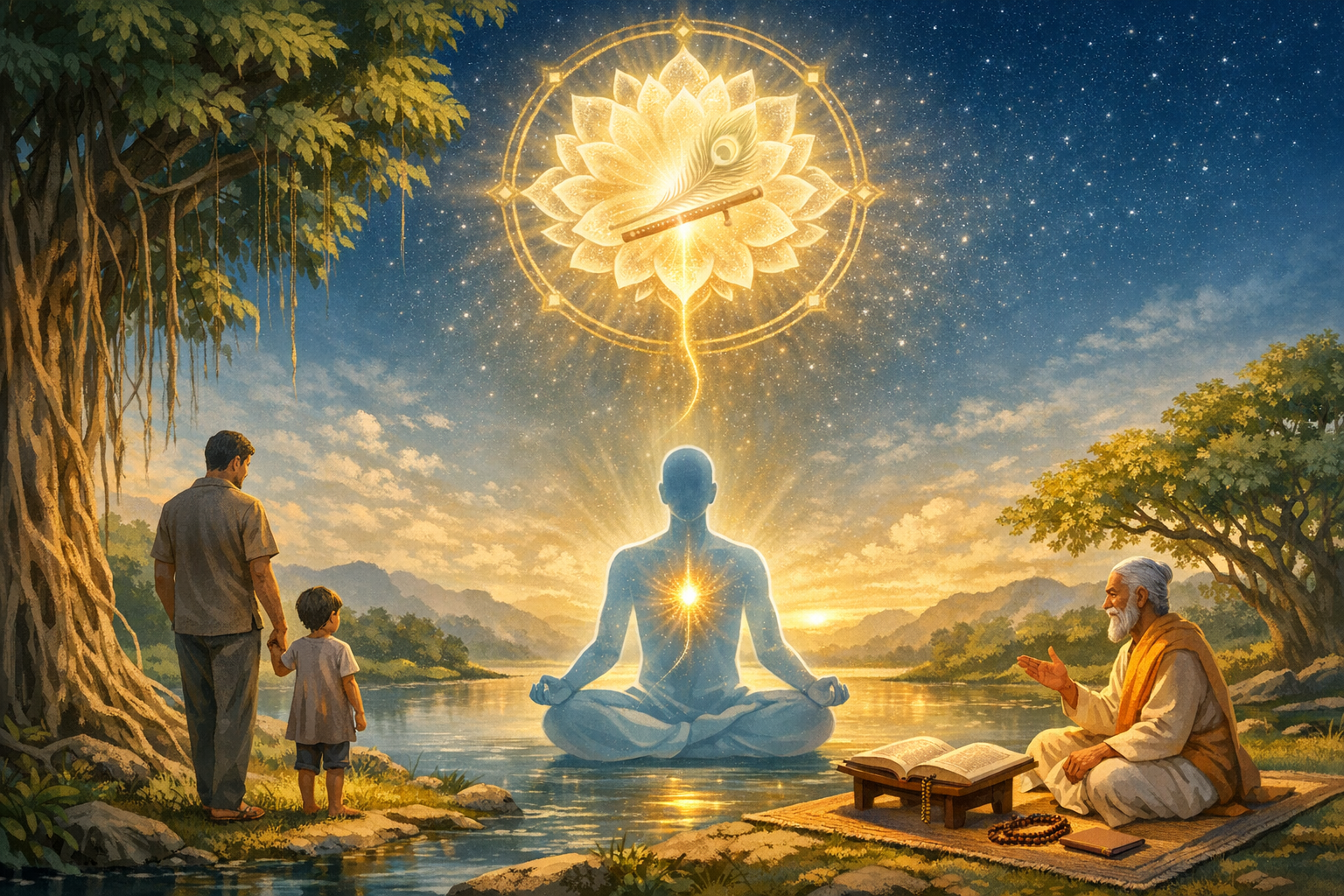 Who Is the Real Father? Dharmic Wisdom on Body, Soul, Karma, and the Supreme Source