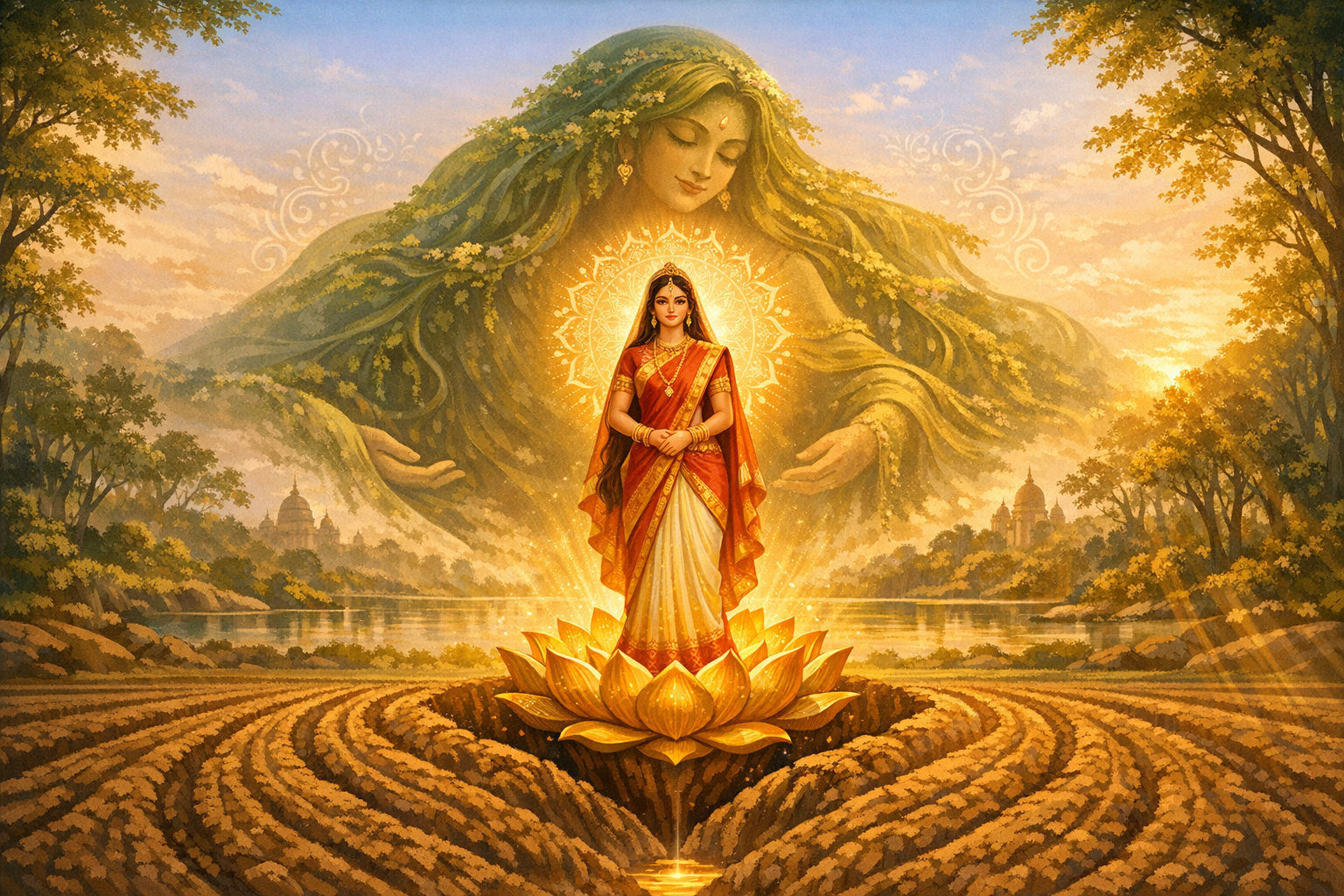 Sita’s Return to the Earth: An Evidence-Based Reading of Ramayana Symbolism, Not Suicide