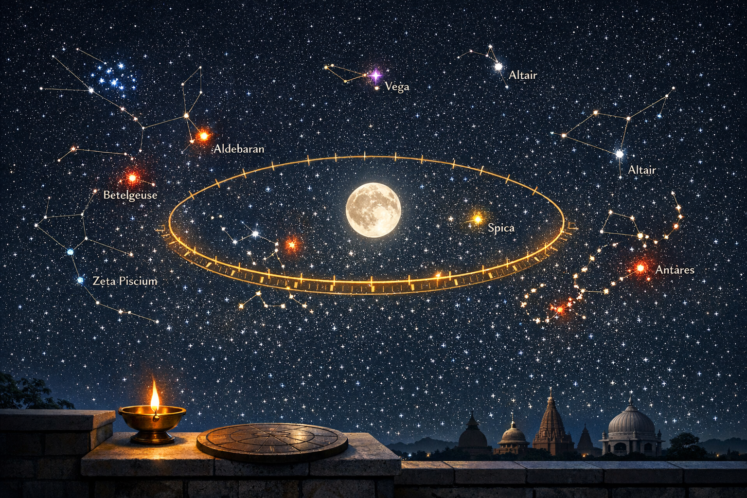 Decoding Nakshatras: A Timeless Vedic Star Map Uniting Dharmic Traditions and Skywatchers