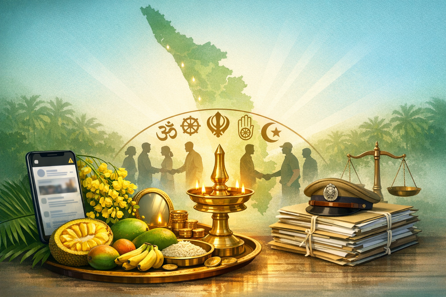 Kerala’s Vishu Poster Uproar: Multiple FIRs, Arrests, and a Roadmap for Interfaith Harmony