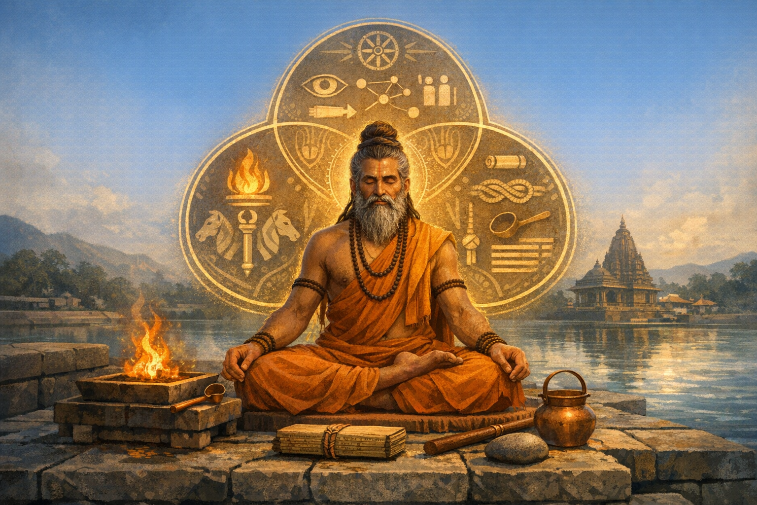 Timeless Gautama Maharshi: Rig Veda Seer, Dharmasutra Sage, and a Unifying Dharmic Beacon