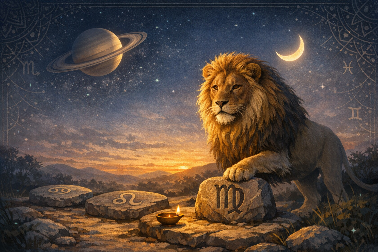 Shani Sade Sati for Simha Rashi: Master the Final 2.5 Years (Paada Shani) with Wisdom