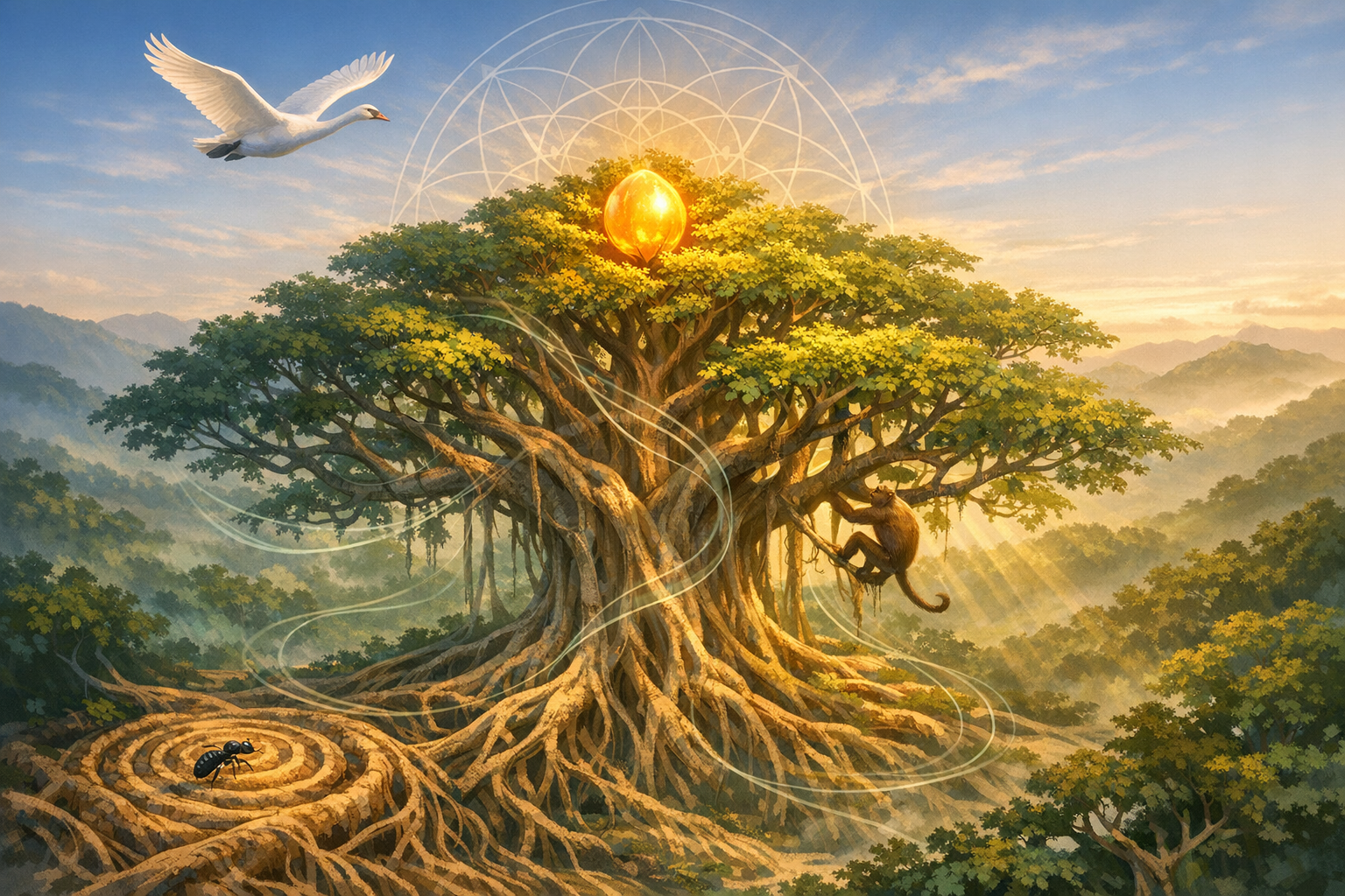 Vihangama Nyaya Explained: The Bird’s-Eye Method for Clarity and Mastery in Hindu Philosophy