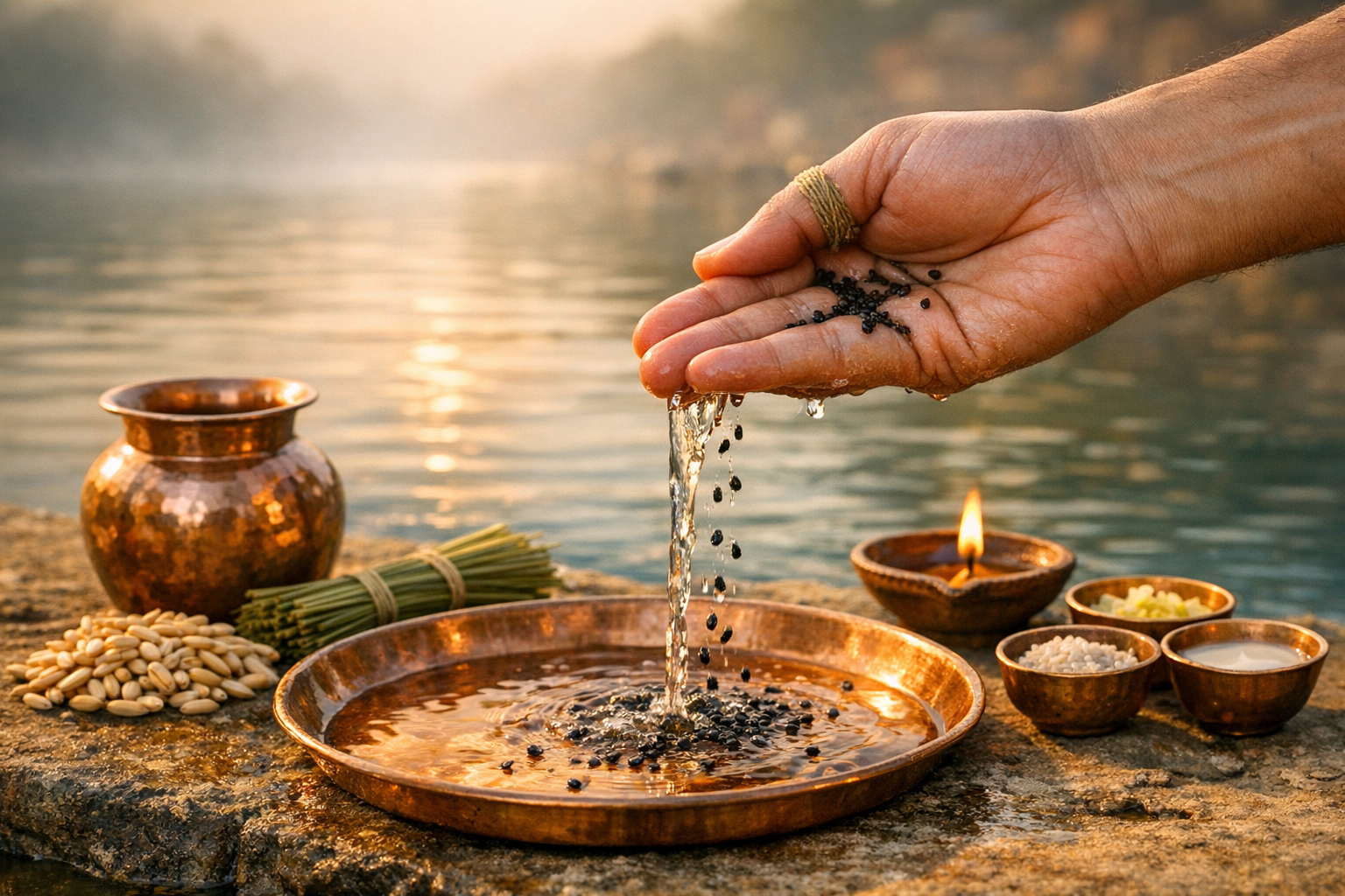 Tarpan in Hinduism: Comprehensive Guide to Ancestral Gratitude, Types and Mantras