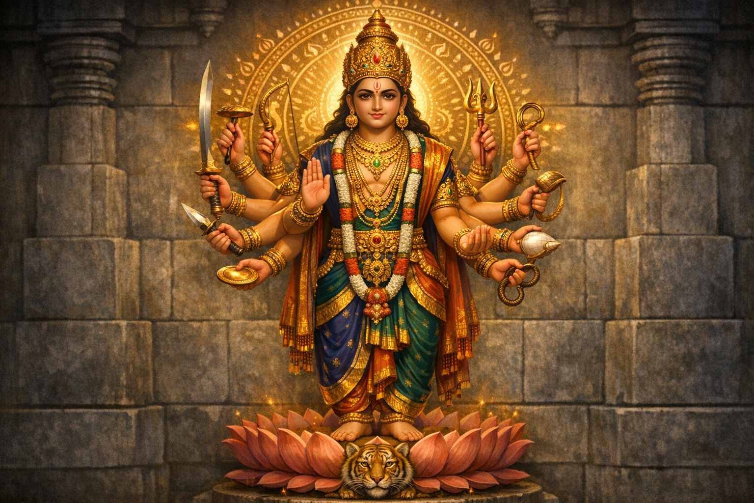 Kalyana Varada Shasta: Revealing Lord Ayyappa’s Compassionate Ten-Armed Power