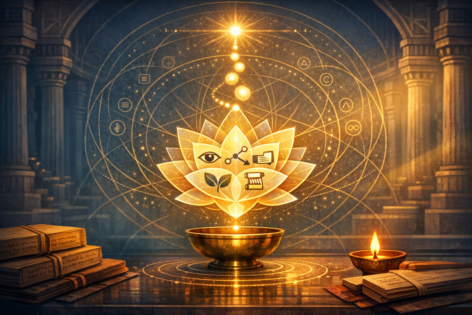 Nyāyakusumāñjali: Udayana’s Timeless Fusion of Logic and Bhakti for Dharmic Harmony