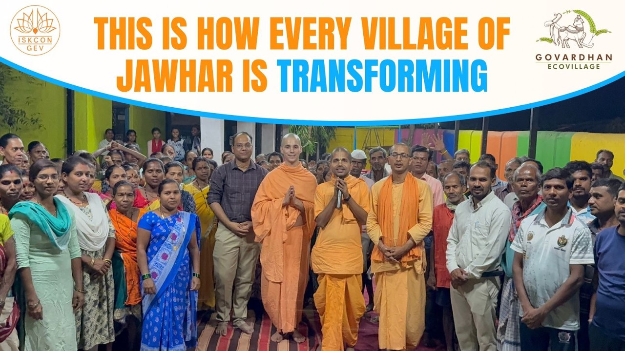 Seva That Transforms: Govardhan Eco Village Kirtan Unites Hearts, Lifts Rural Futures