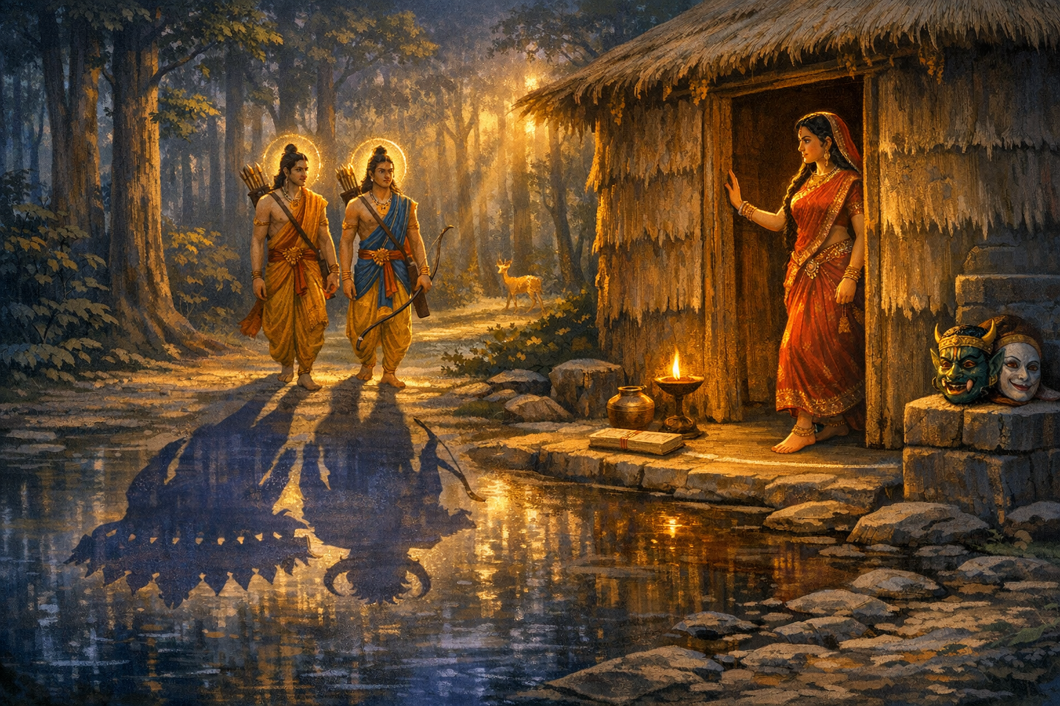 When Demons Wore Divine Faces: Ravana–Maricha as Rama–Lakshmana in Regional Ramayanas