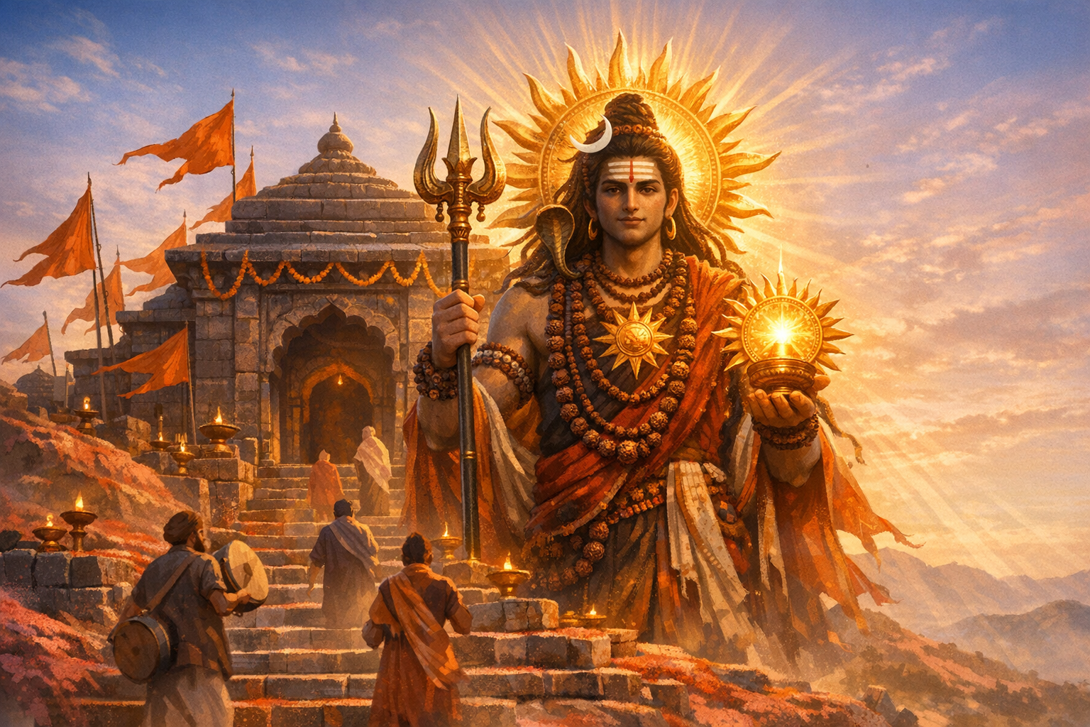 Jyotiba of Maharashtra’s Sacred Hills: Radiant Warrior-Protector, Fusion of Shiva and Surya